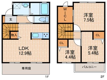 間取図 シャーメゾン豊楽B棟