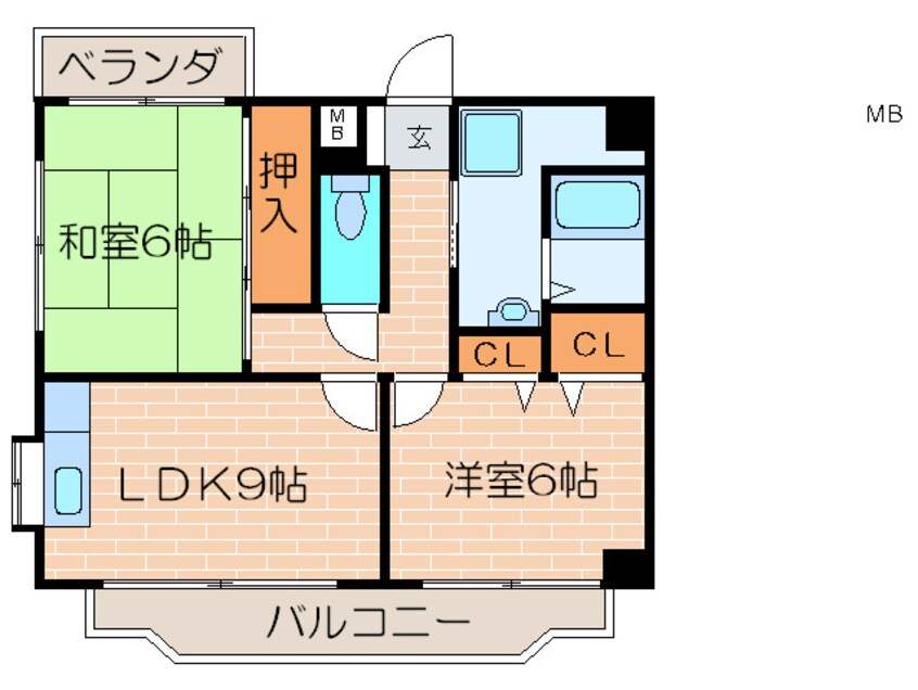 間取図 メゾンるり