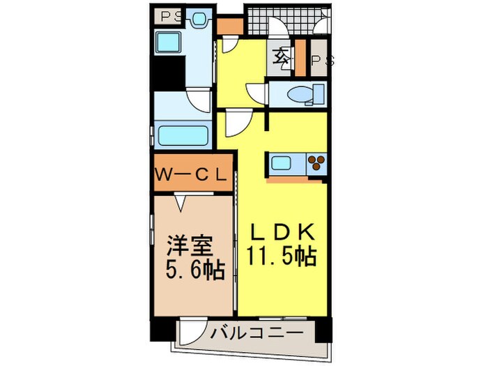間取り図 アグレア－ブル