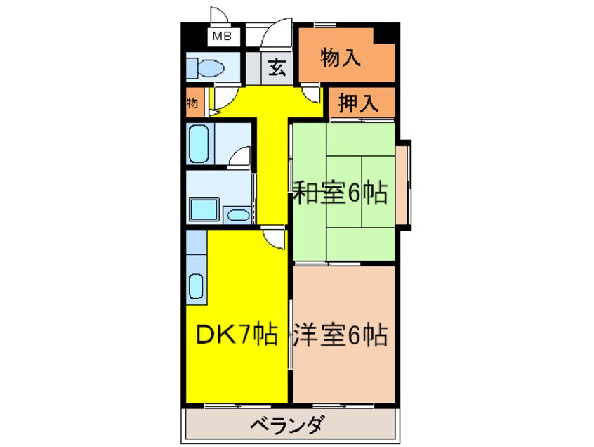 間取図 メゾンドール