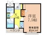 アプティ－・総持寺 1Kの間取り