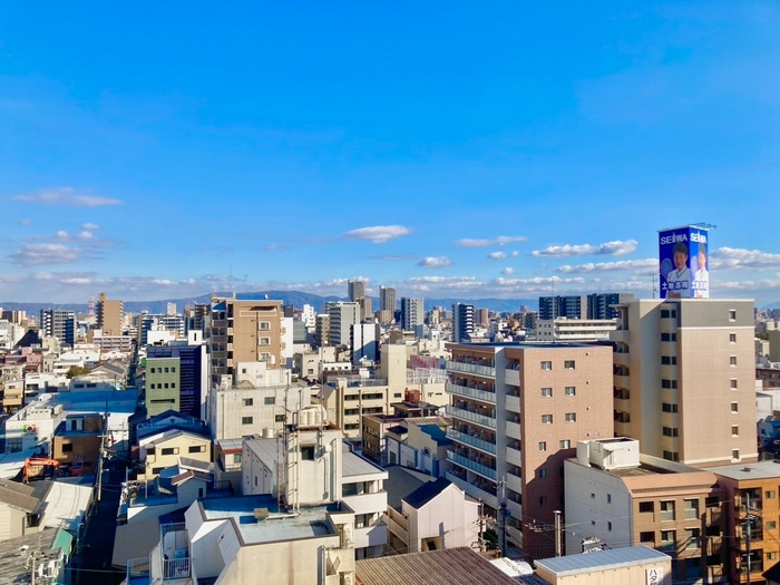 室内からの展望 ザ・パークハビオ都島テラス