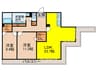 ｱﾙｻﾞﾀﾜｰｽﾞｸﾞﾘｰﾝﾀﾜｰｽﾞ(3604) 2LDKの間取り