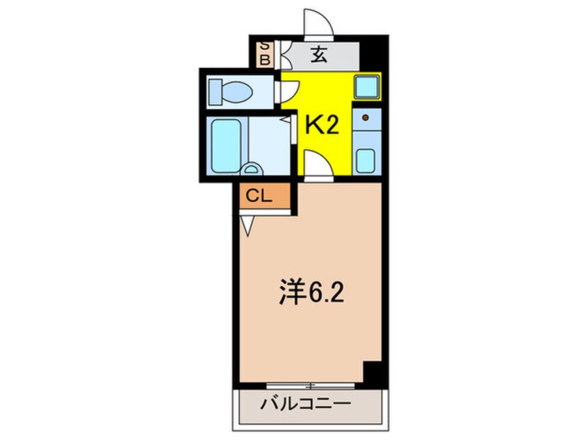 間取図 アルシュ住吉