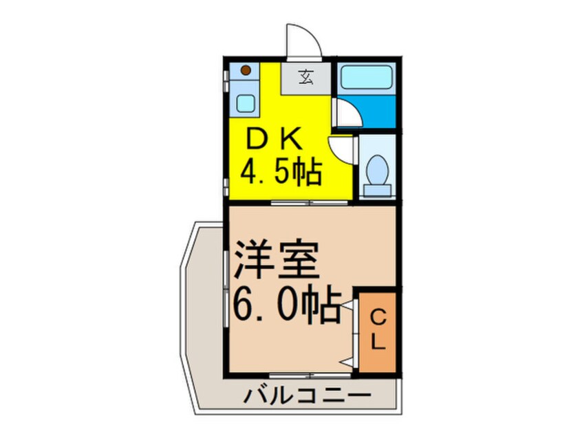 間取図 EST1小野原