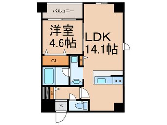 間取図 増田屋ビル