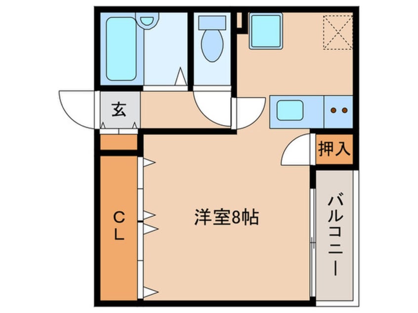 間取図 プレジール塚口