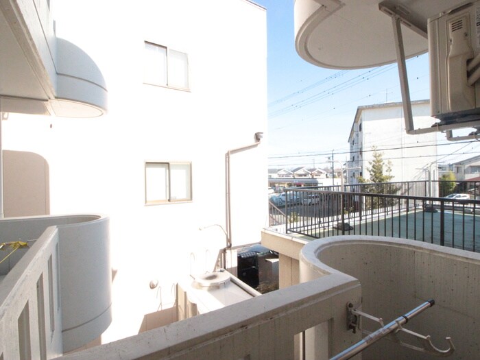 室内からの展望 ベルフラワ－