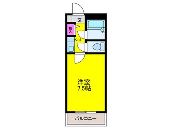 間取図 メゾン阪南Ⅱ