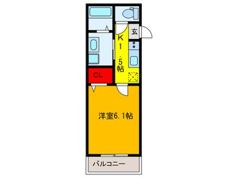 間取図 セイム宮之阪