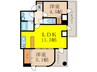 アーバンハイツ大住 2LDKの間取り