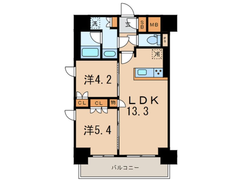 間取図 ブランシエスタ西宮