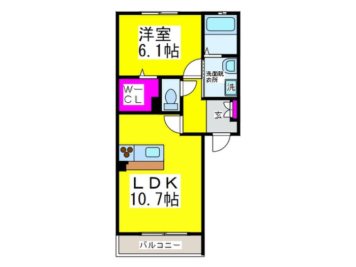 間取り図 メゾン・クレール