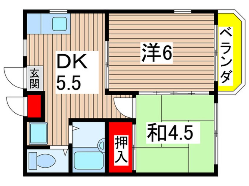 間取図 グリーンハウス