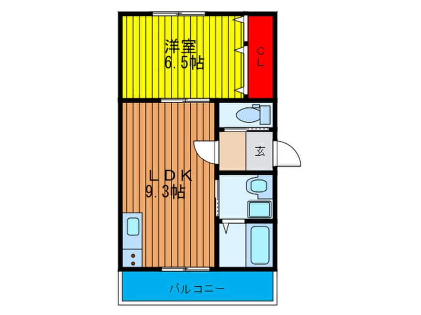 間取図 セントポーリア梅園