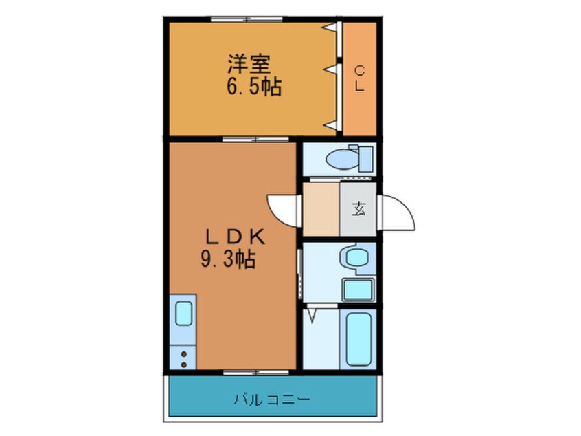 間取図 セントポーリア梅園