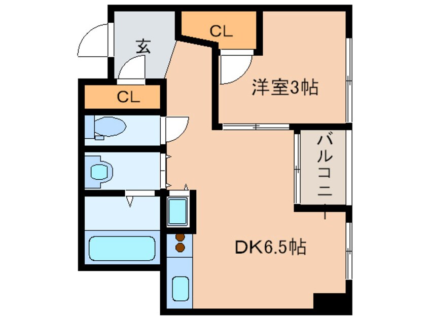 間取図 オ－ズハイツ新神戸