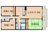 ム－ランマルシェ２５ 3LDKの間取り