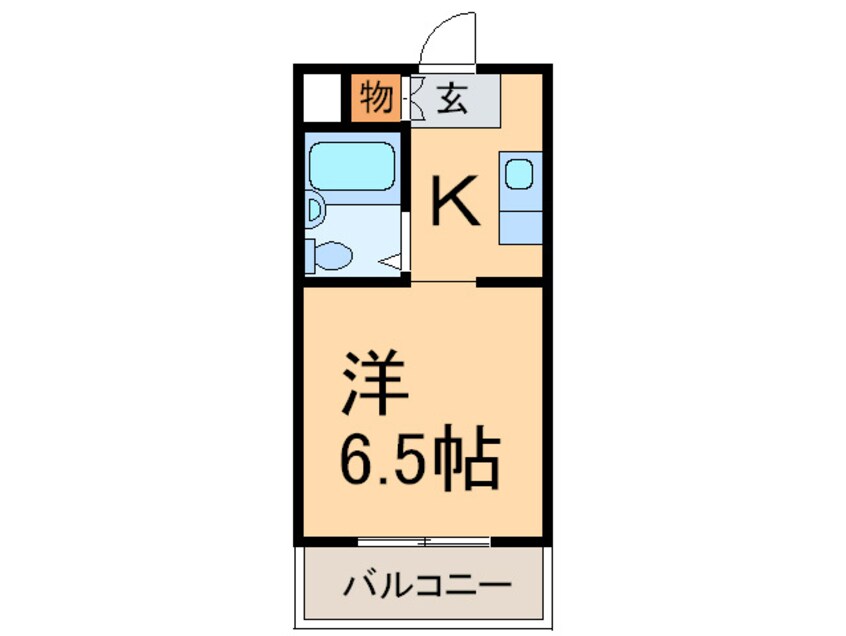 間取図 グリ－ンすま２