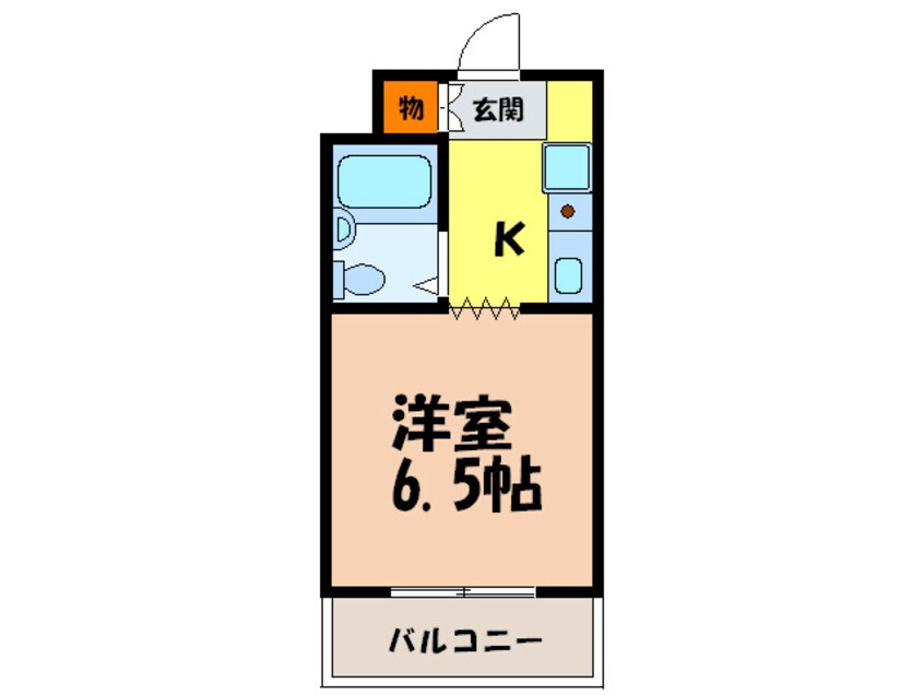 間取図 グリ－ンすま２