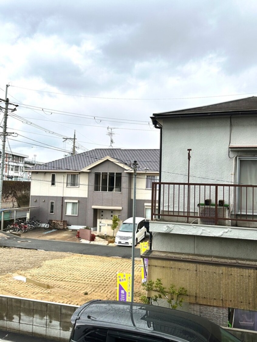 室内からの展望 ウィンドヒル住道