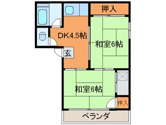 間取図 マンションかすが