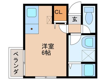 間取図 トモエハイツ２号館