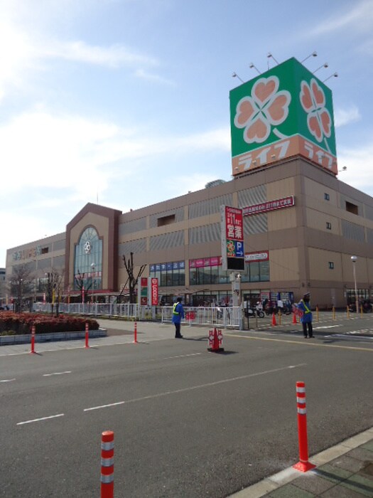 ライフ　門真店(スーパー)まで1700m 江端町貸家