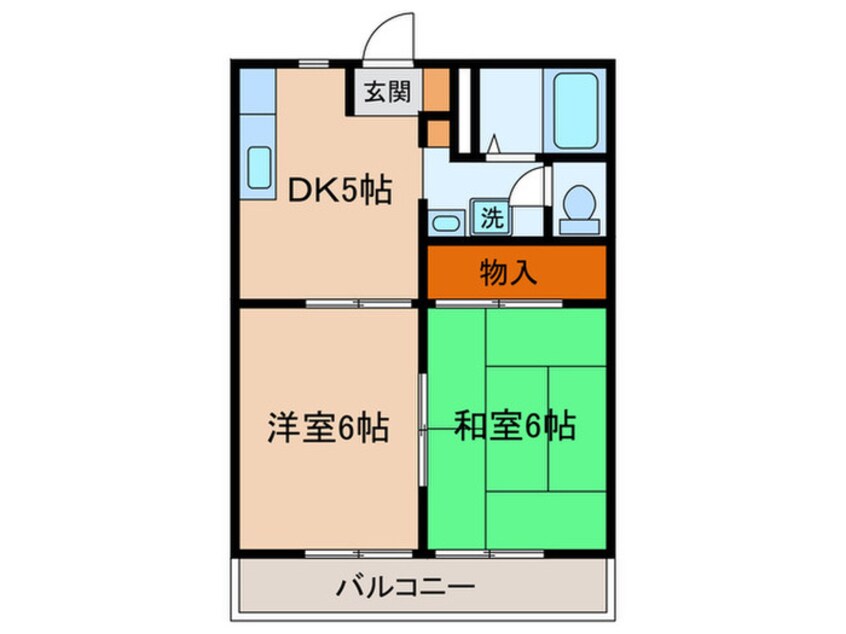 間取図 ハイランドコ－ト