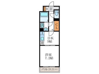 間取図 ヴィラ　デュース