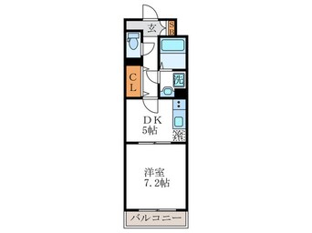 間取図 ヴィラ　デュース