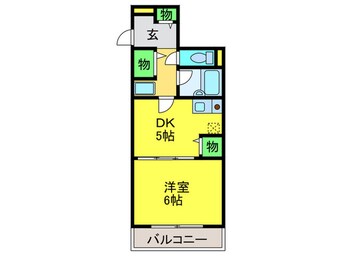 間取図 グローリオス堀上