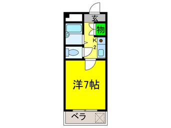 間取図 グリ－ンヒルズＳＴＮ