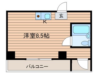 間取図 エクセレント中道