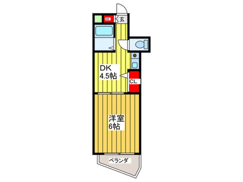 間取図 ル・パルム