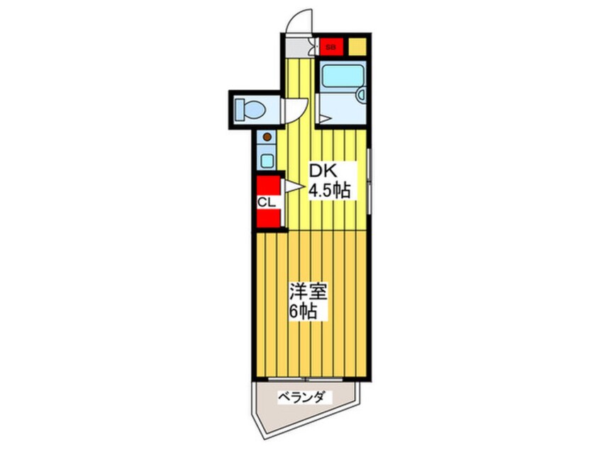 間取図 ル・パルム