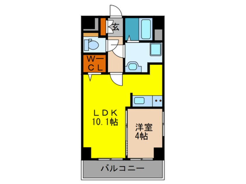 間取図 ベルヴェーレ津雲台