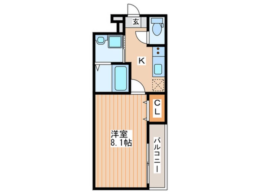 間取図 フジパレス萱島信和町Ⅲ番館