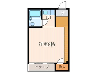 間取図 コーポラス河合