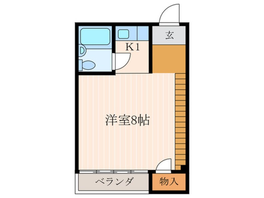 間取図 コーポラス河合