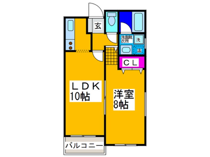 間取図 ヴィラ・デステ