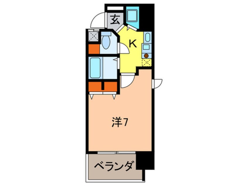 間取図 エコロジ－宝塚レジデンス