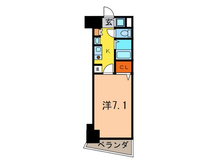 間取り図 エコロジ－宝塚レジデンス