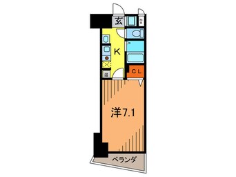 間取図 エコロジ－宝塚レジデンス