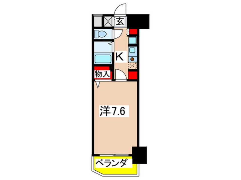 間取図 エコロジ－宝塚レジデンス