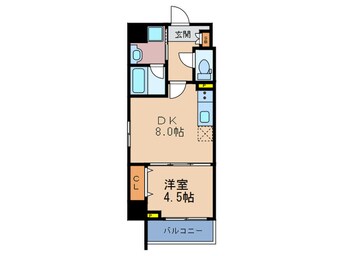 間取図 グランディール鷺洲