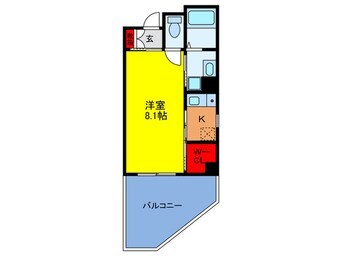 間取図 ﾕﾆｯｿﾝ朝潮橋