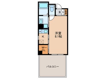 間取図 ﾕﾆｯｿﾝ朝潮橋