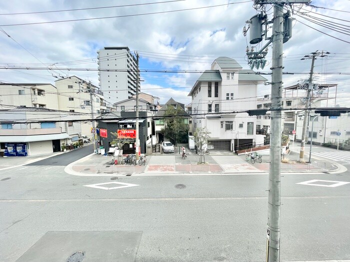 室内からの展望 ﾕﾆｯｿﾝ朝潮橋