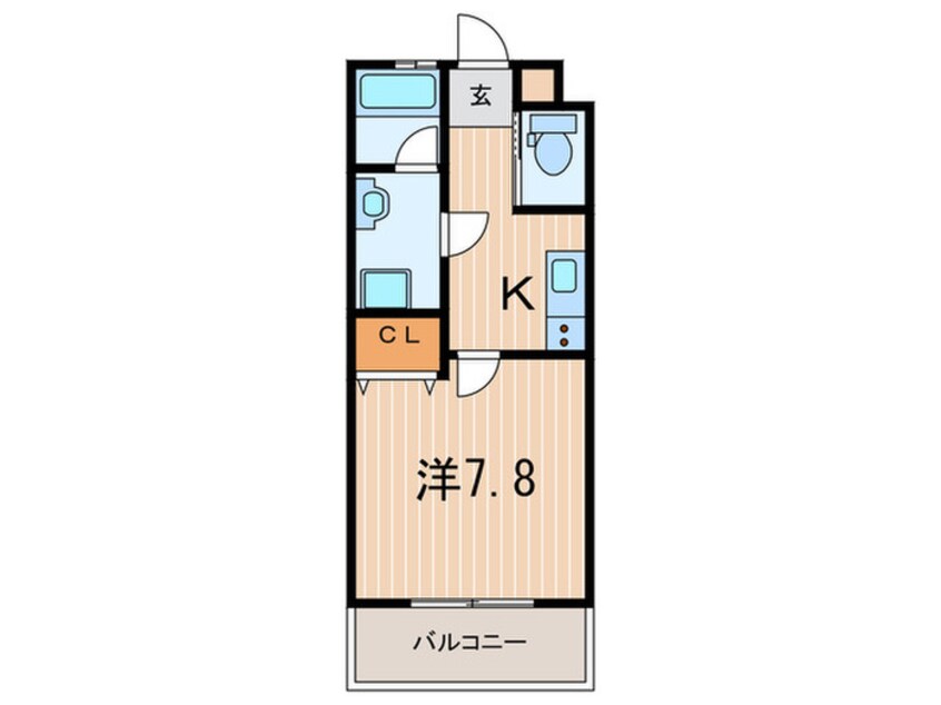 間取図 ワコーレヴィアーノ須磨寺町